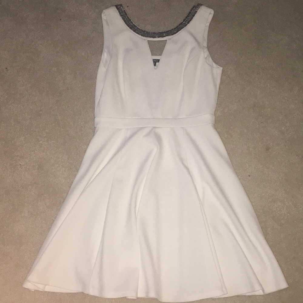 White formal type dress